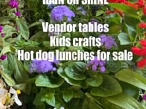 plant sale flyer